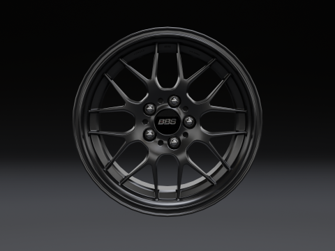 BBS RG-R Car Rim 3D Model