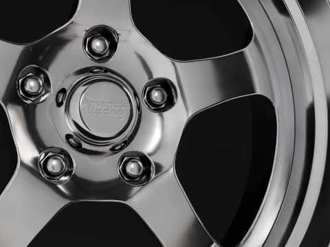 American Racing VF501 Car Rim 3D Model