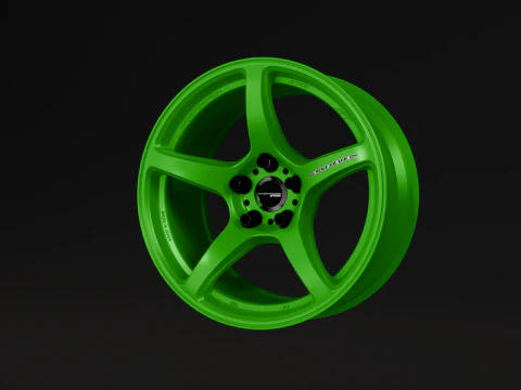 工作情感T5R车圈 3D 模型