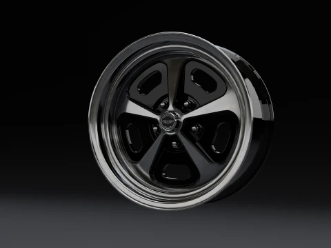 美国赛车 VN500 汽车轮圈 3D 模型