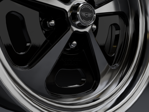 Cerchione per auto American Racing VN500 Modello 3D