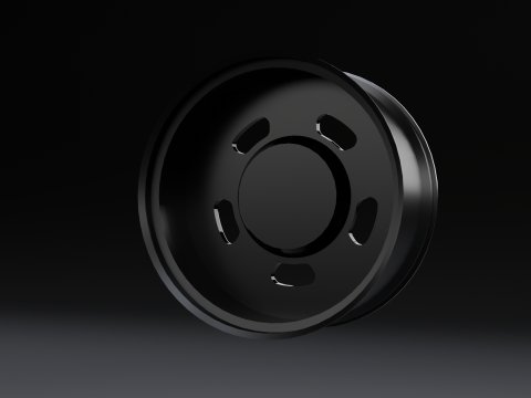 Cerchione per auto American Racing VN500 Modello 3D