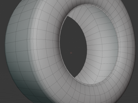 BF Goodrich Radial T-A Car Tire 3D Model