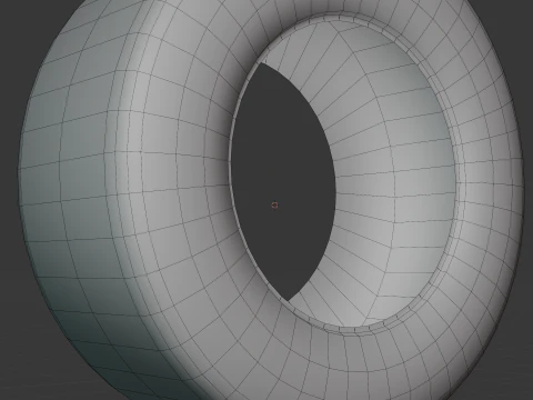 BF Goodrich 子午线 T-A 汽车轮胎 3D 模型
