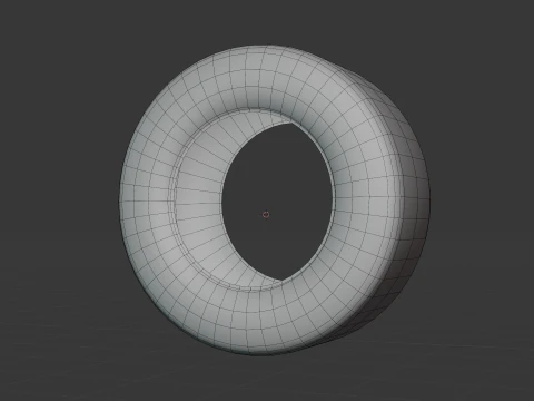 BF Goodrich 子午线 T-A 汽车轮胎 3D 模型