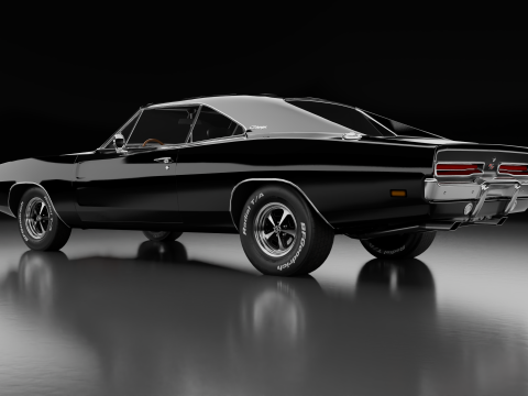 Dodge’a Chargera z 1969 r Model 3D