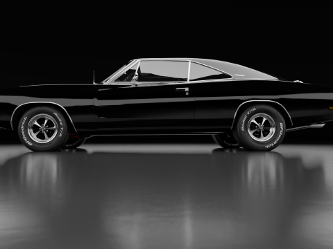 Dodge’a Chargera z 1969 r Model 3D