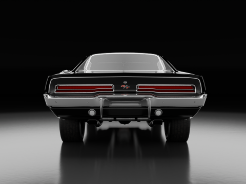 Dodge’a Chargera z 1969 r Model 3D