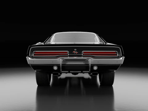 1969 Dodge Charger 3D Model