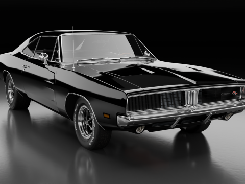 Dodge’a Chargera z 1969 r Model 3D