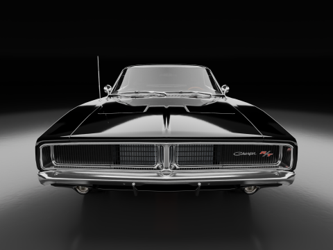 Dodge’a Chargera z 1969 r Model 3D