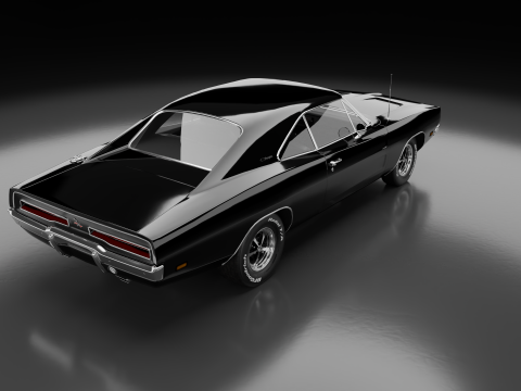 Dodge’a Chargera z 1969 r Model 3D