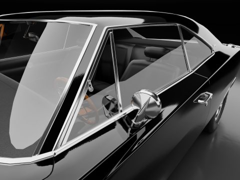 Dodge’a Chargera z 1969 r Model 3D