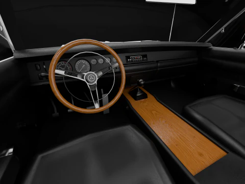 1969 Dodge Charger 3D Model