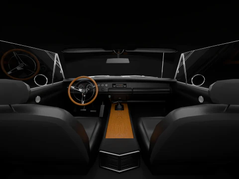 1969 Dodge Charger 3D Model
