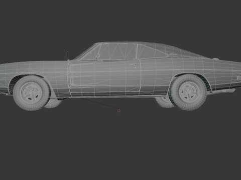 Dodge’a Chargera z 1969 r Model 3D