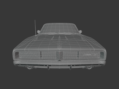 Dodge’a Chargera z 1969 r Model 3D