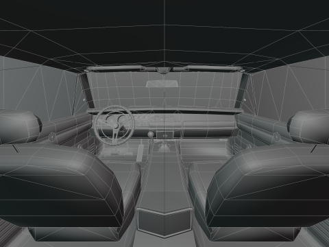 Dodge’a Chargera z 1969 r Model 3D