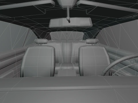 1969 Dodge Charger 3D Model