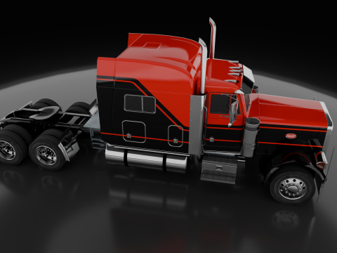 Peterbilt 379 Yataklı 3D Model