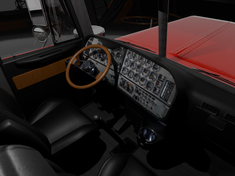 Peterbilt 379 Yataklı 3D Model