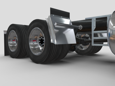 Peterbilt 379 Yataklı 3D Model