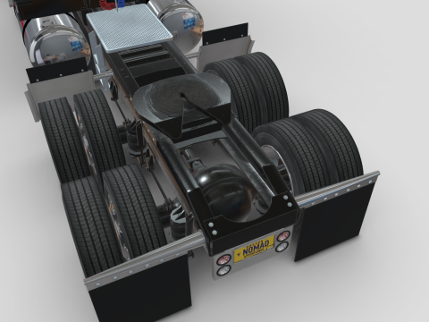 Peterbilt 379 Yataklı 3D Model