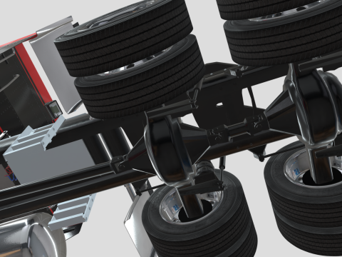 Peterbilt 379 Yataklı 3D Model