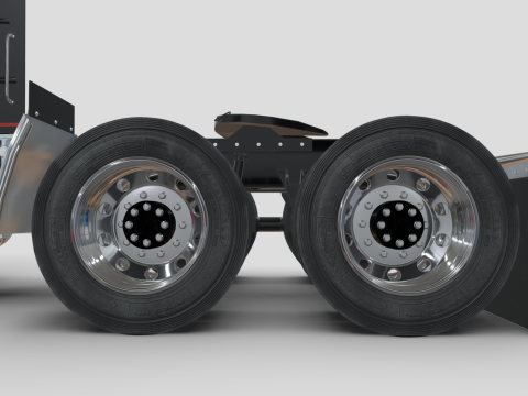 Peterbilt 379 Yataklı 3D Model
