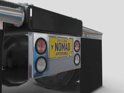 Peterbilt 379 Yataklı 3D Model