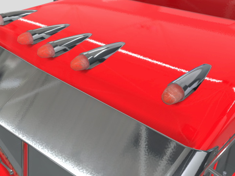 Peterbilt 379 Yataklı 3D Model