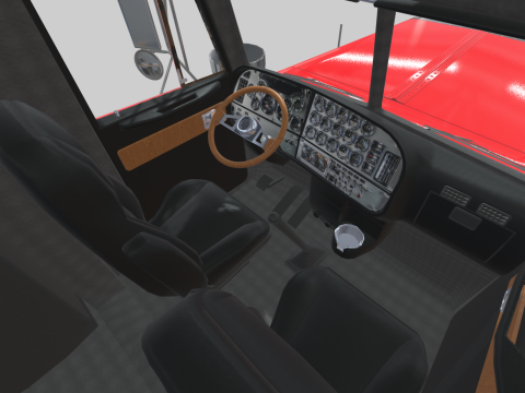 Peterbilt 379 Yataklı 3D Model