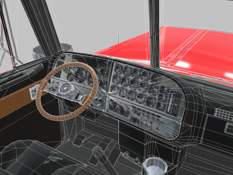 Peterbilt 379 Yataklı 3D Model