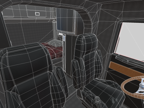 Peterbilt 379 Yataklı 3D Model