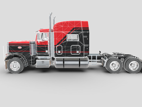 Peterbilt 379 Yataklı 3D Model