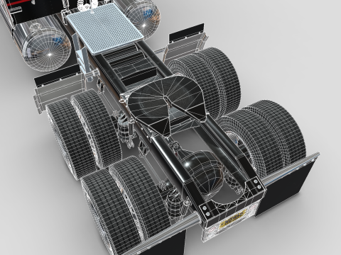 Peterbilt 379 Yataklı 3D Model