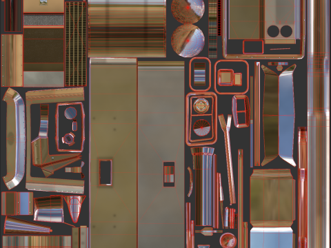 Peterbilt 379 Yataklı 3D Model