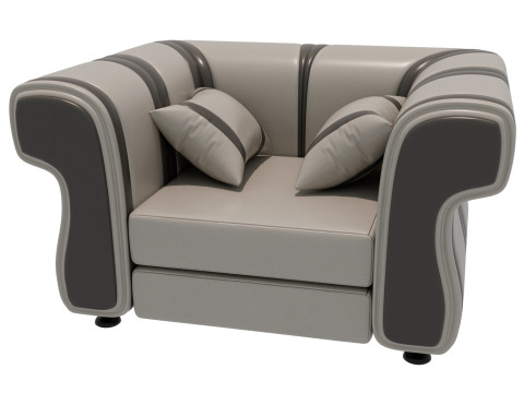 Leather chair 3D Model