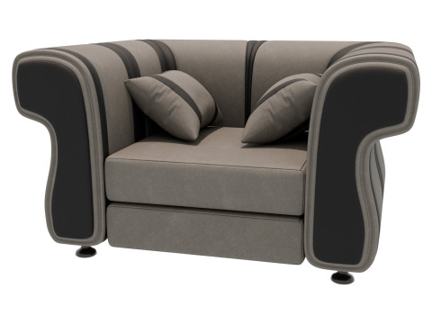 Leren stoel 3D Model