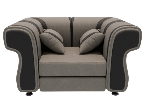 Leren stoel 3D Model