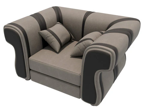 Leather chair 3D Model