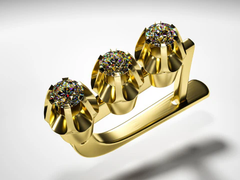 Ювелірні сережки 3D Принт Модель