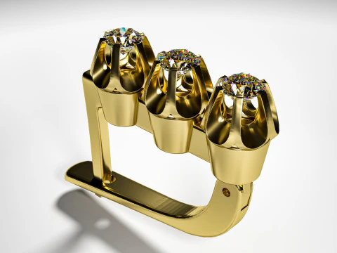 Earrings jewelry 3D Print Model