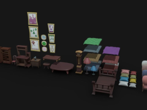 Gemeenschappelijke kamer 3D Model