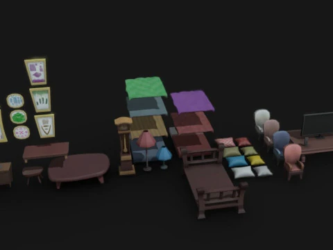 Comun Room 3D Model