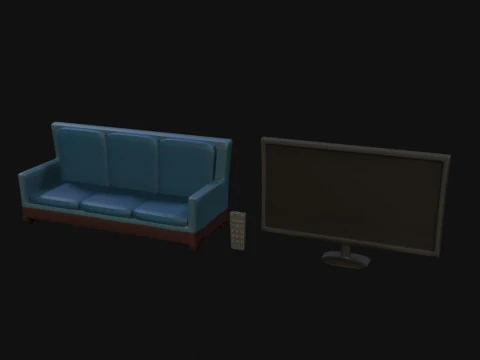 Comun Room 3D Model