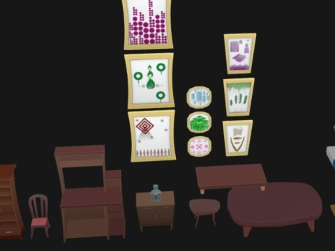 Sala Comune Modello 3D