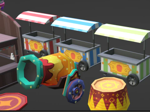 Circus 3D Model