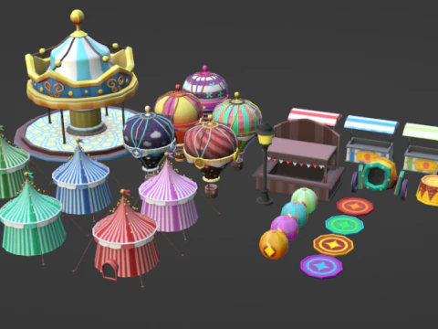 Circus 3D Model