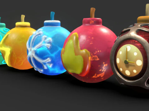 Pack Bomb Remake 3D Model